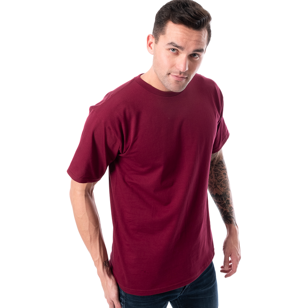Primakind Retro Ring-Spun Crew Neck T-Shirt 2100