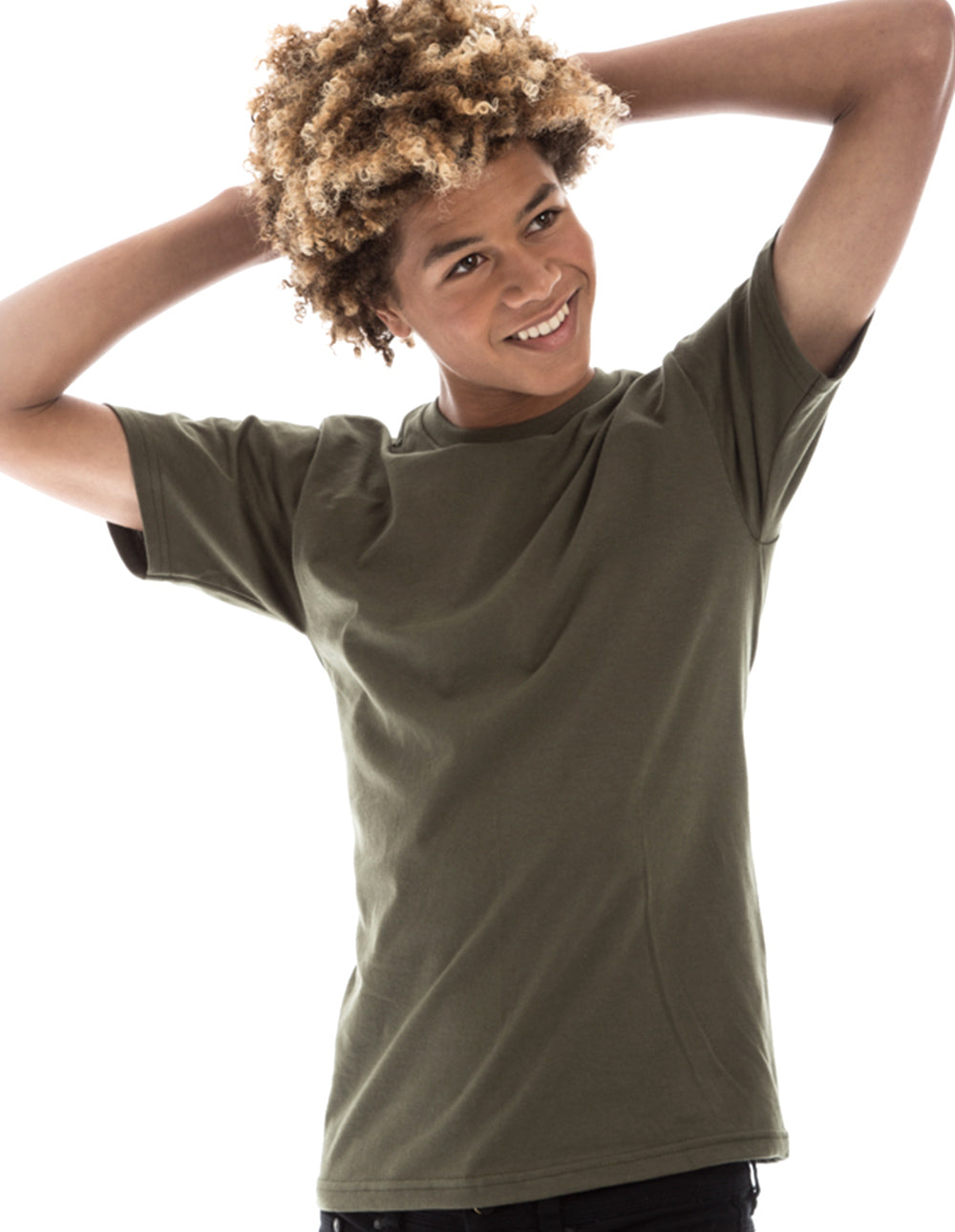 Primakind Retro Ring-Spun Crew Neck T-Shirt 2100
