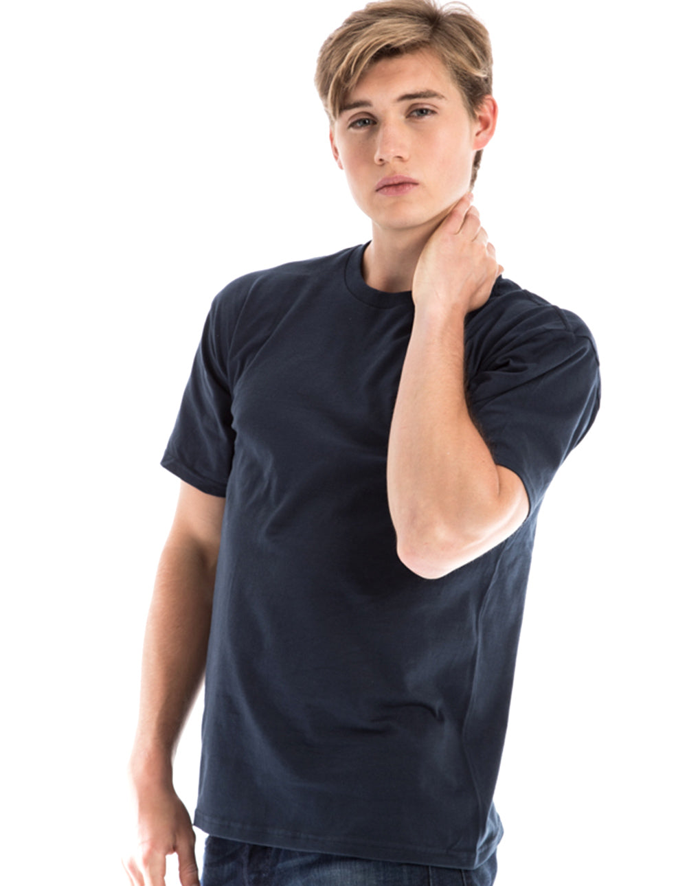Primakind Retro Ring-Spun Crew Neck T-Shirt 2100