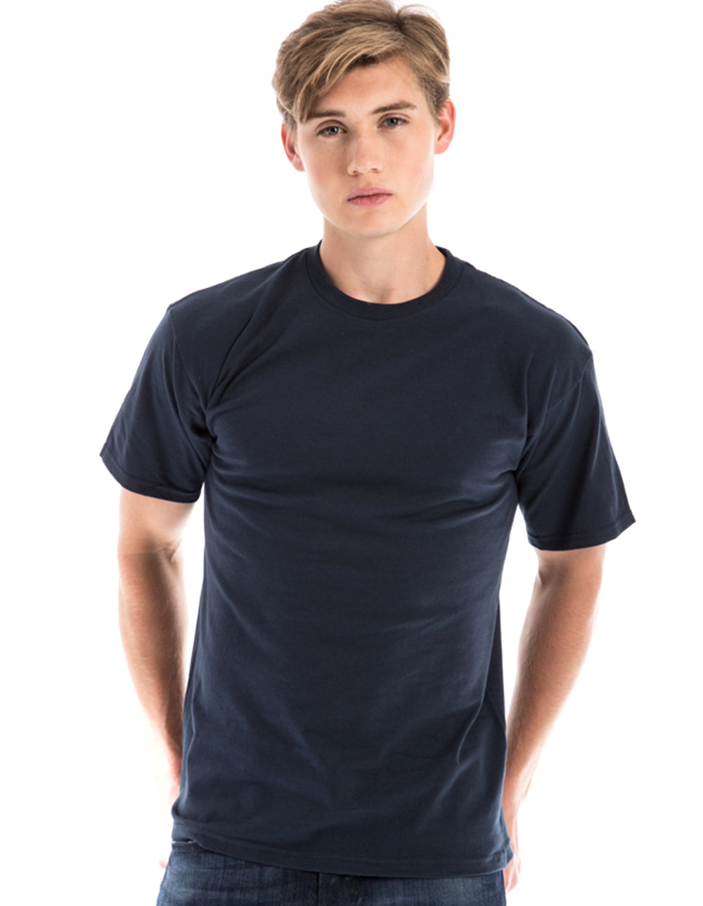 Primakind Retro Ring-Spun Crew Neck T-Shirt 2100