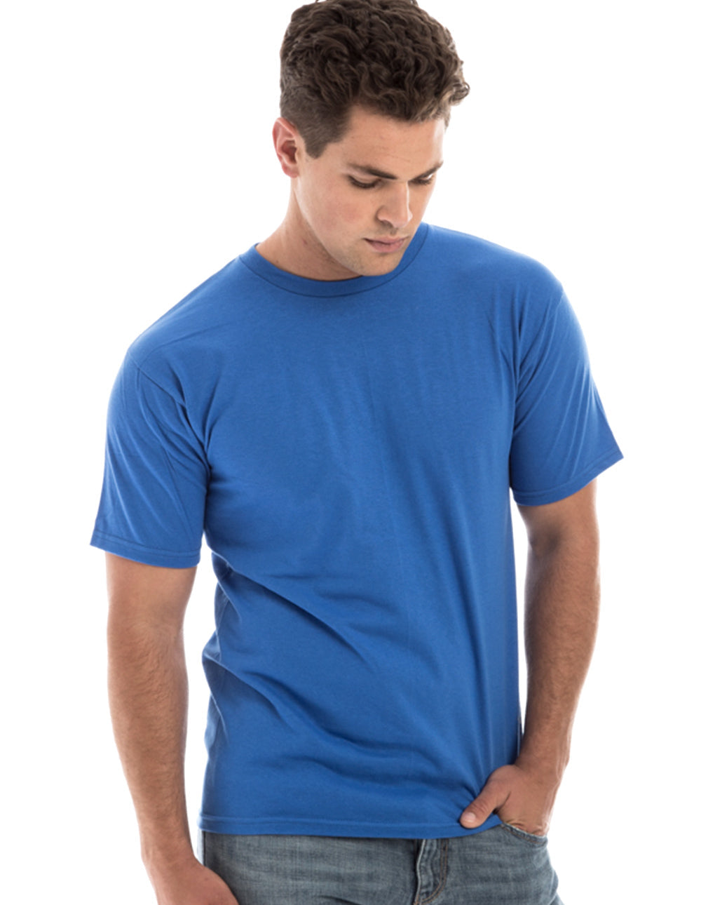 Primakind Retro Ring-Spun Crew Neck T-Shirt 2100
