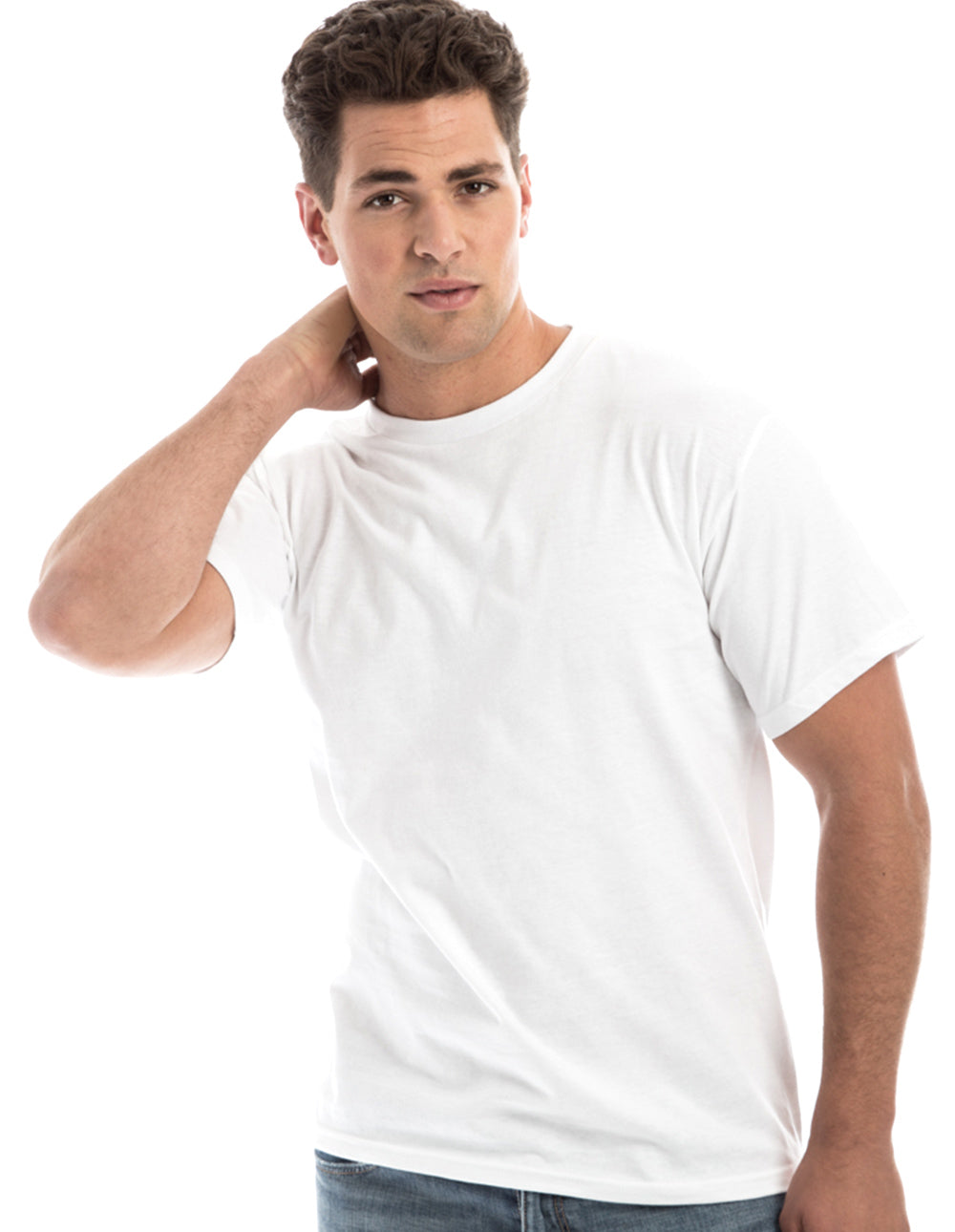Primakind Retro Ring-Spun Crew Neck T-Shirt 2100