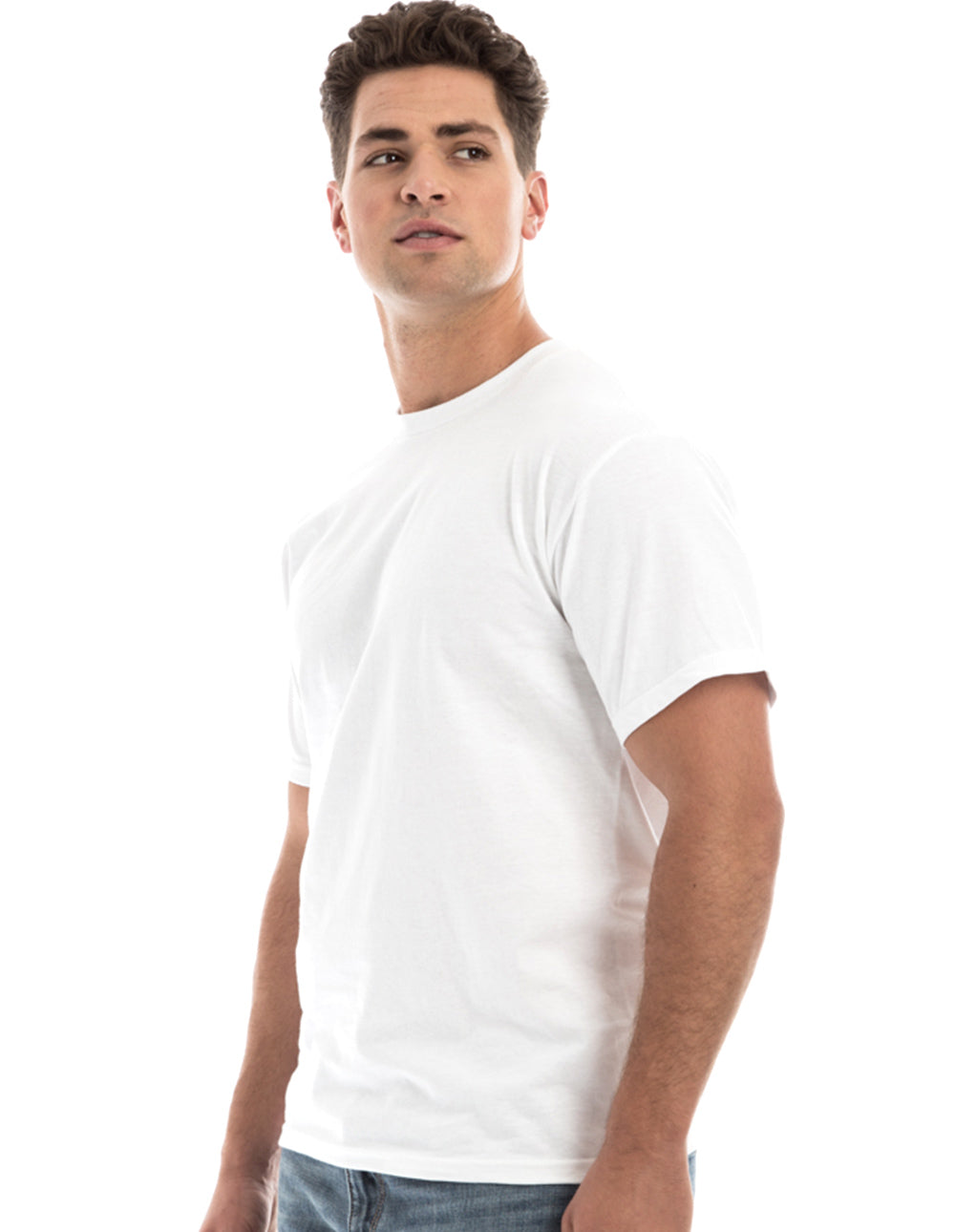 Primakind Retro Ring-Spun Crew Neck T-Shirt 2100