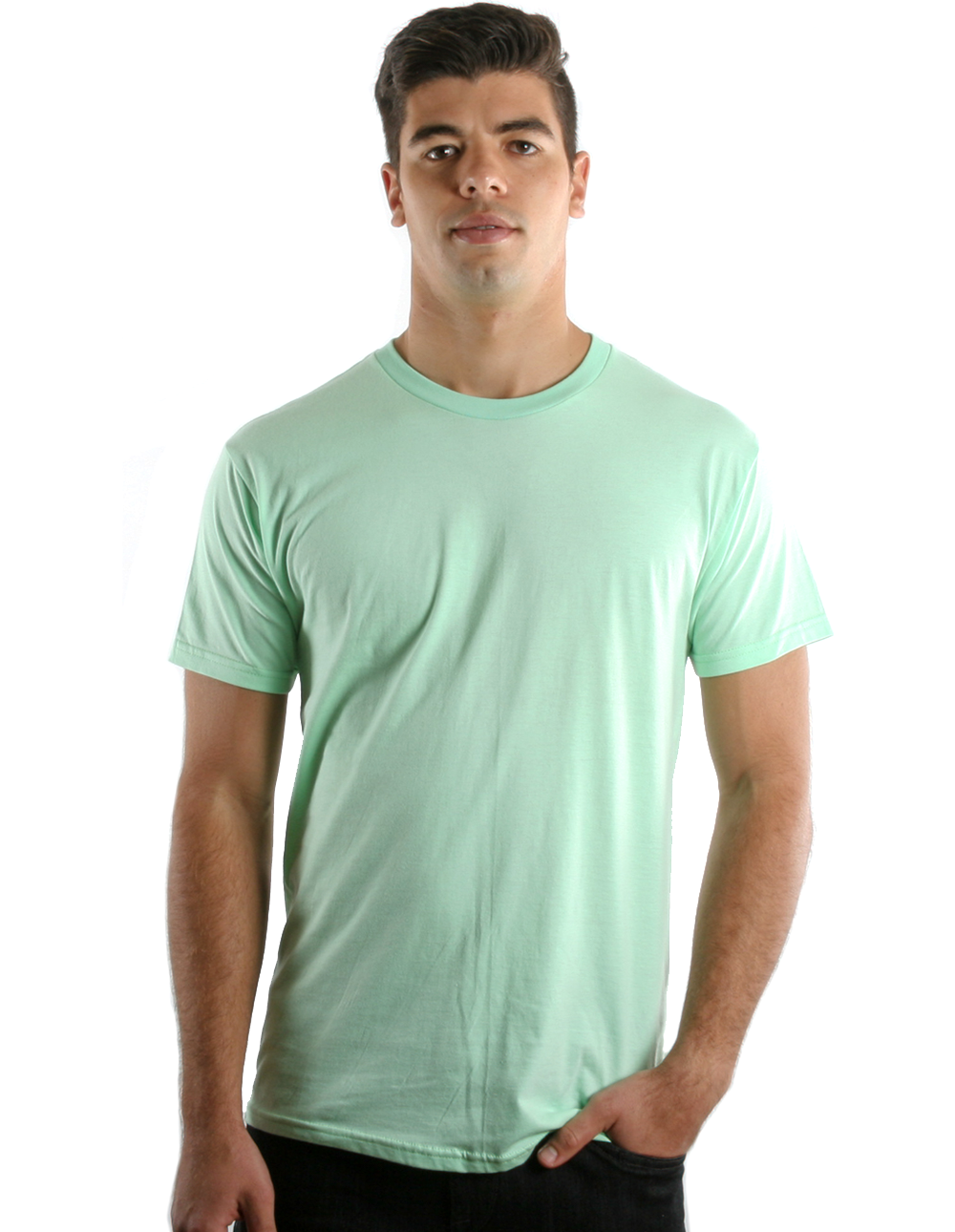 Primakind Retro Ring-Spun Crew Neck T-Shirt 2100