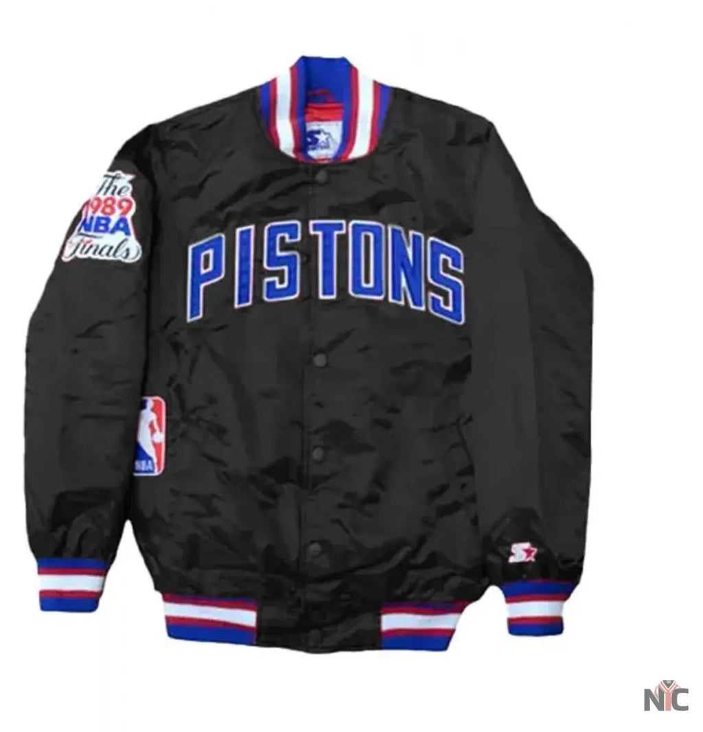 Starter Detroit Pistons NBA Satin Jacket