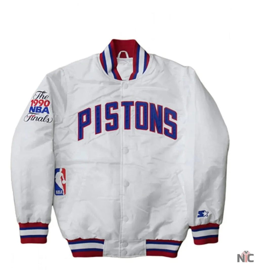 Starter Detroit Pistons NBA Satin Jacket