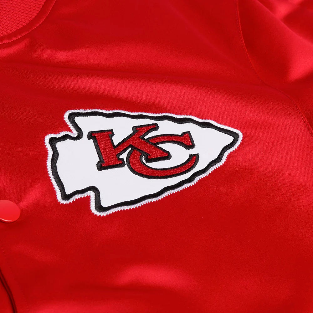 Starter Kansas City Chiefs Heavyweight Satin Jacket