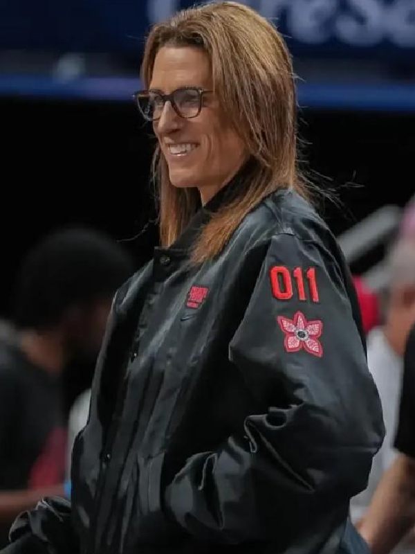 Stephanie White Indiana Fever Stranger Things Jacket