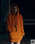 Stick Lilli Kay Orange Floral Hoodie