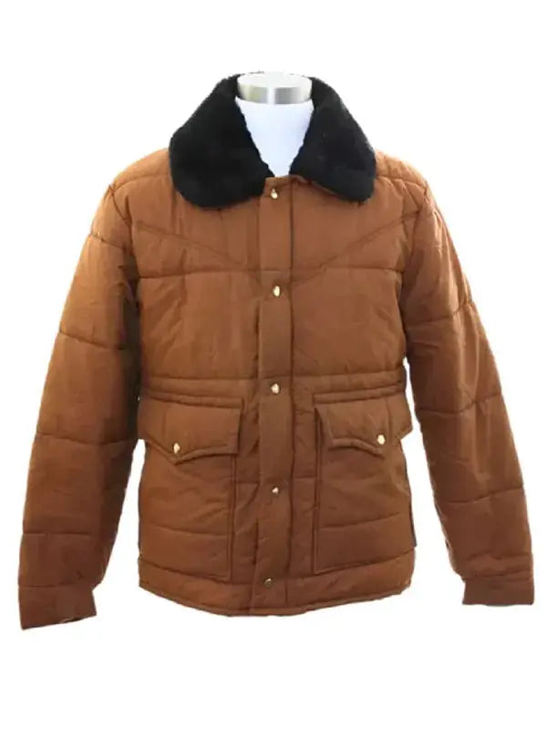 Stranger Things S05 David Harbour Puffer Jacket