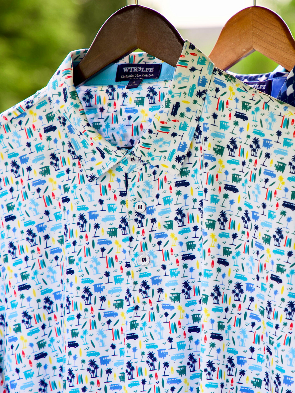 Primakind Surfs up Performance Polo | 4=Way Stretch