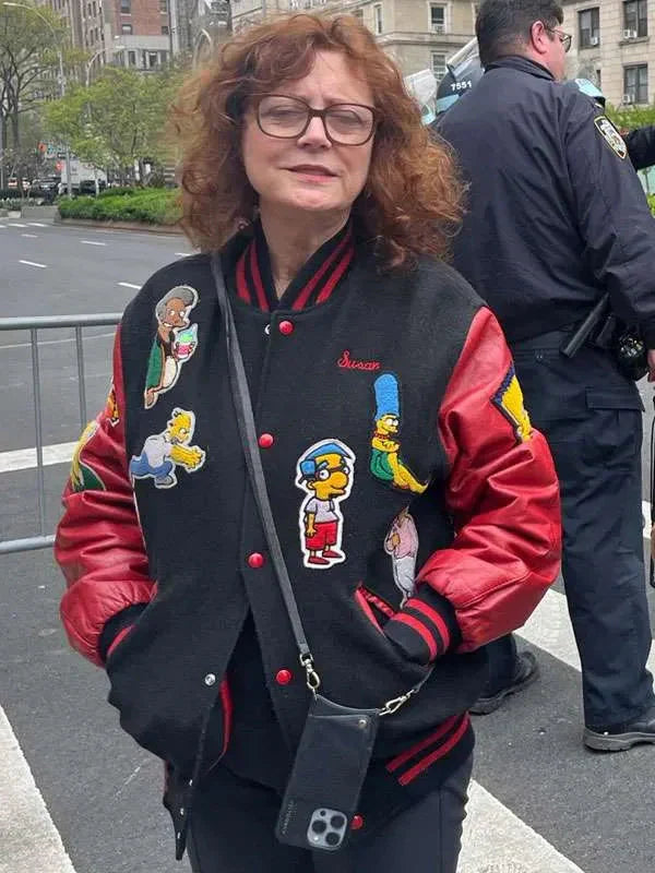 Susan Sarandon Simpsons Varsity Jacket