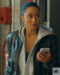 Sydney Shandon Sullivan’s Crossing Black Leather Jacket