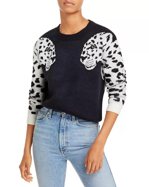 Celebrity IOU S10 Tyra Banks Jaguar Sleeve Crewneck Sweater