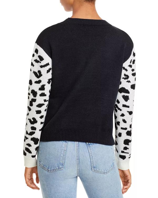 Celebrity IOU S10 Tyra Banks Jaguar Sleeve Crewneck Sweater