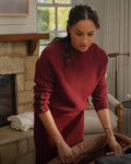 With Love Meghan S02 Meghan Markle Burgundy Jumper