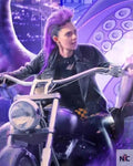 Tanya Reynolds Harold And The Purple Crayon Black Leather Jacket