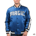 The Offensive Orlando Magic Blue Varsity Satin Jacket