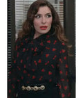 The Paper 2025 Sabrina Impacciatore Strawberry Print Blouse