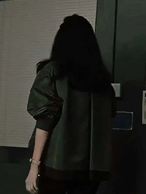 The Sandman Lyta Hall Green Bomber Jacket