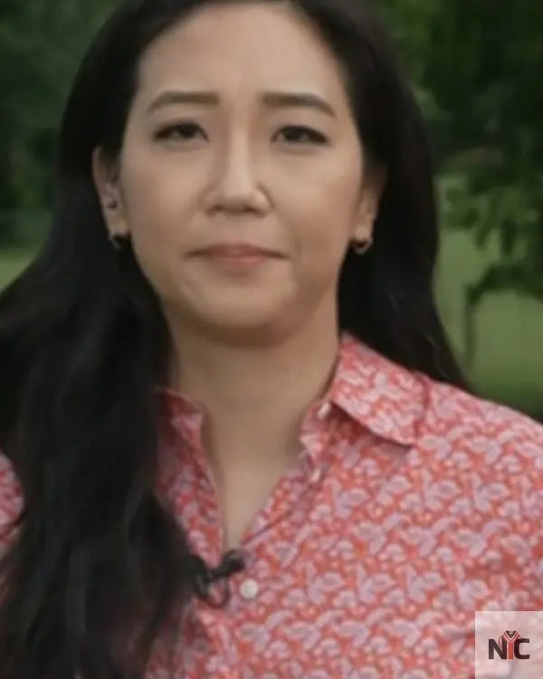 The Today Show 2025 Kathy Park Red Floral Printed Shirt