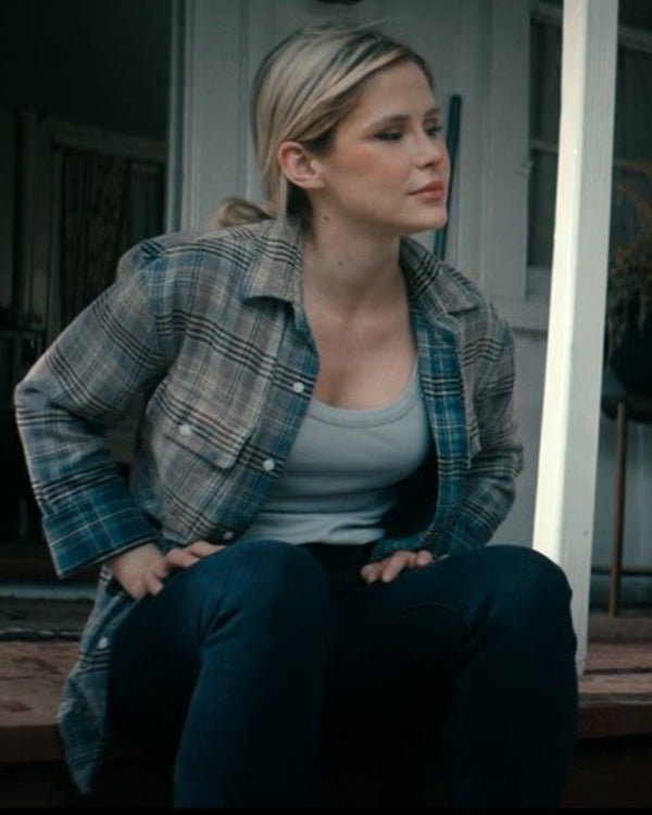 The Boys Erin Moriarty S05 Plaid Shirt