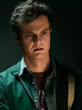 The Boys S5 Jack Quaid Green Striped Jacket