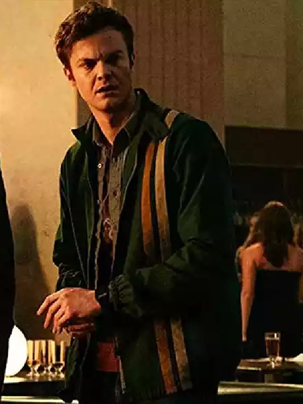 The Boys S5 Jack Quaid Green Striped Jacket
