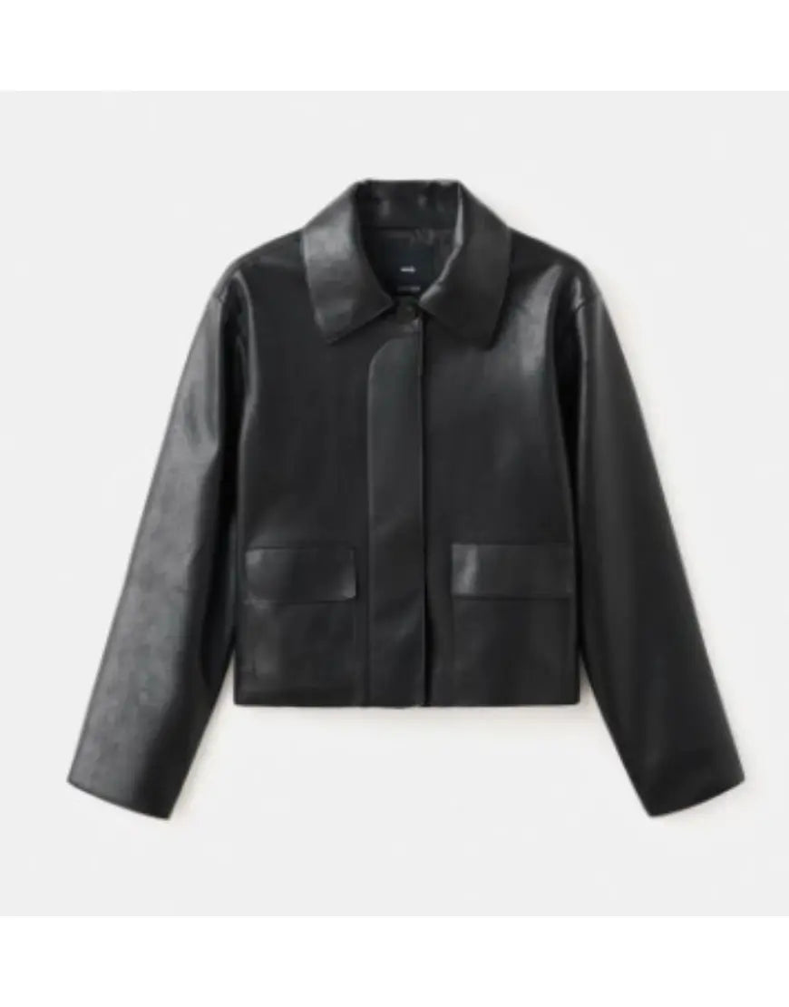 The Fortune 2026 Eleanor Tomlinson Leather Jacket