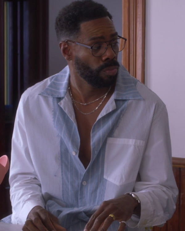 The Four Seasons S02 Coleman Domingo Striped Shirt