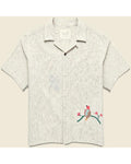 The Four Seasons S02 Marco Calvani Embroidered Bird Shirt