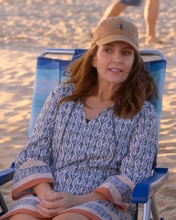 The Four Seasons S02 Tina Fey Printed Dress