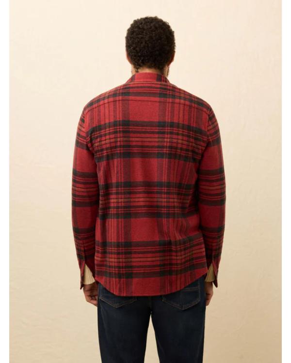 The Four Seasons S02 Will Forte Red Plaid Shirt