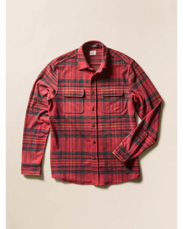 The Four Seasons S02 Will Forte Red Plaid Shirt