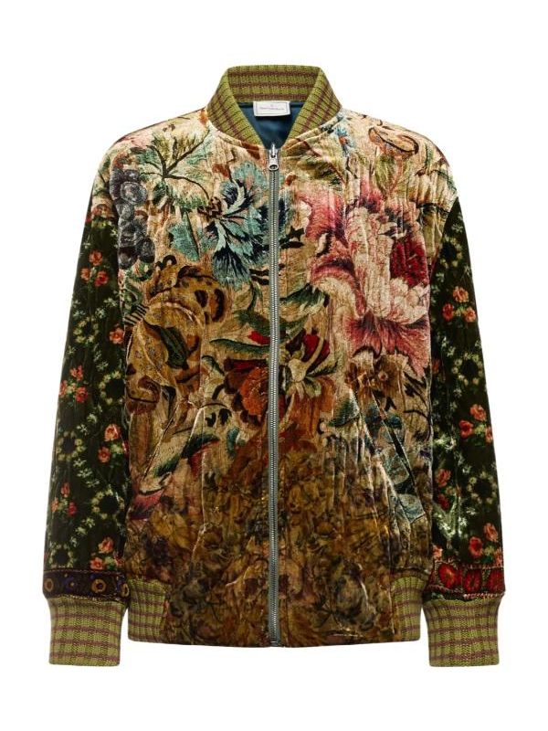 The Four Seasons S2 Colman Domingo Floral-Tapestry Jacket