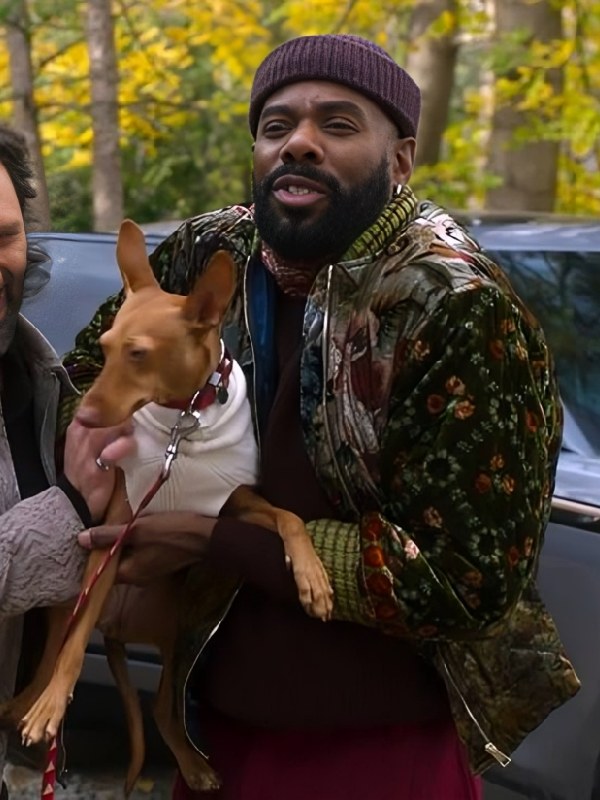 The Four Seasons S2 Colman Domingo Floral-Tapestry Jacket