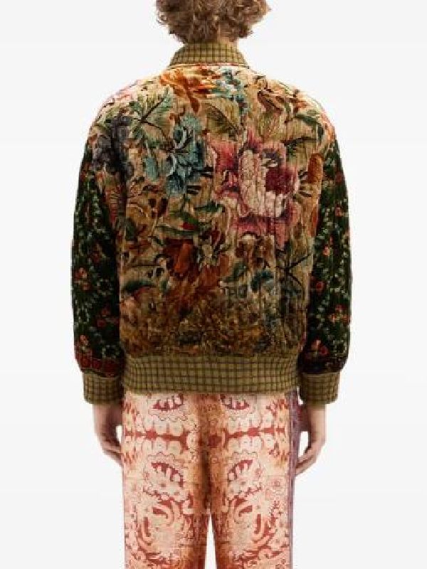 The Four Seasons S2 Colman Domingo Floral-Tapestry Jacket