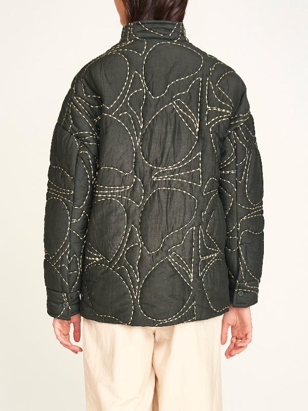 The Four Seasons S2 Kerri Kenney Charcoal Quilted Jacket