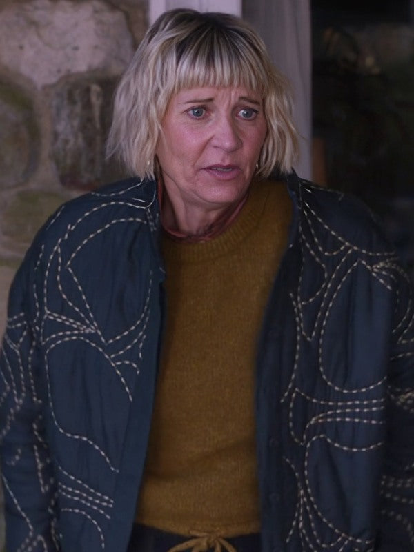 The Four Seasons S2 Kerri Kenney Charcoal Quilted Jacket