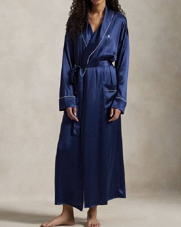 The Girlfriend Laura Sanderson Blue Robe