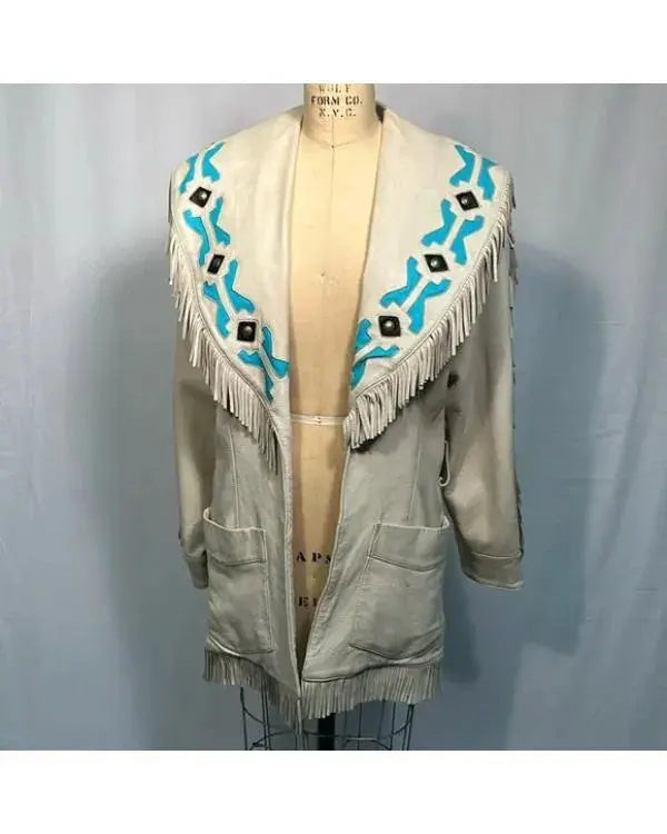 The Kardashians S07 Khloe Kardashian Fringed Leather Jacket