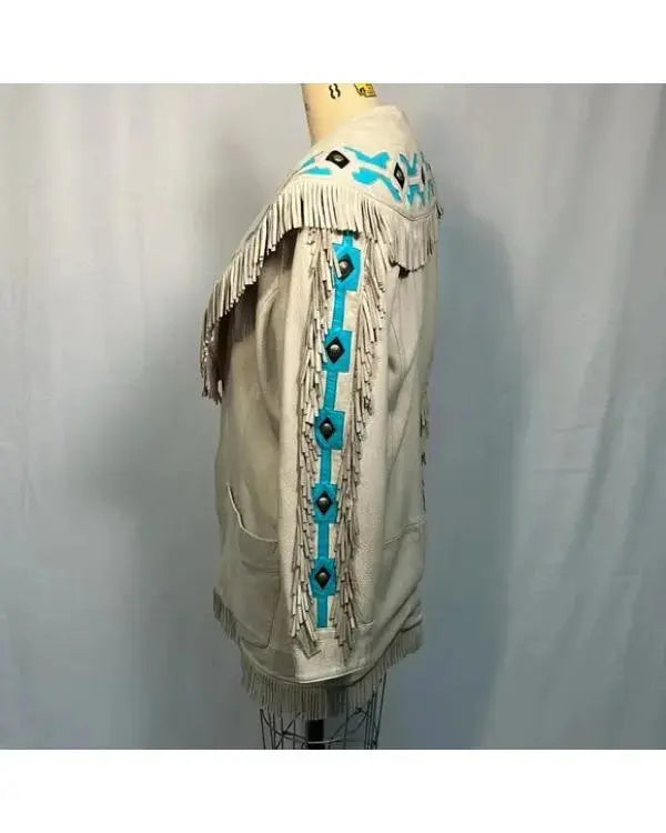 The Kardashians S07 Khloe Kardashian Fringed Leather Jacket