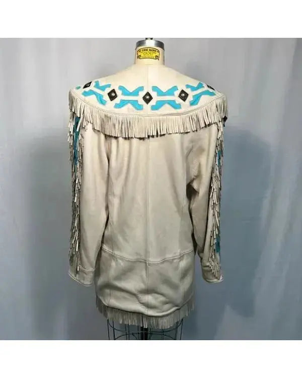 The Kardashians S07 Khloe Kardashian Fringed Leather Jacket