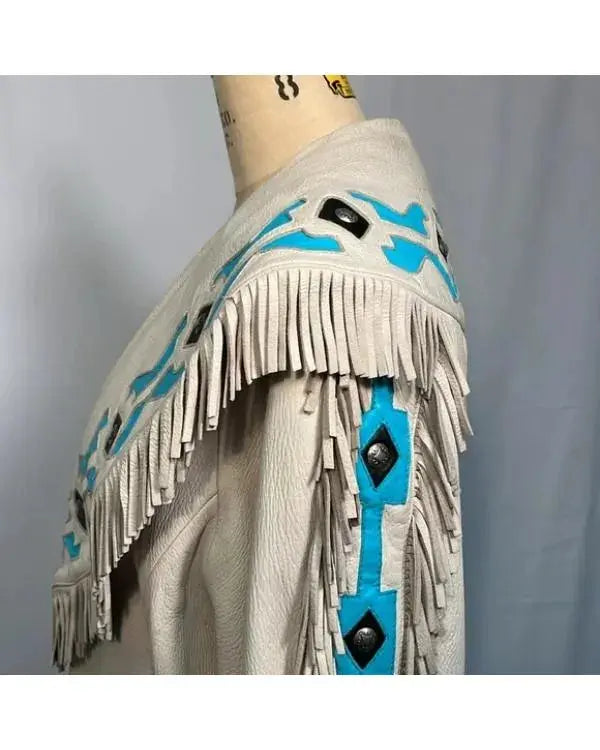 The Kardashians S07 Khloe Kardashian Fringed Leather Jacket