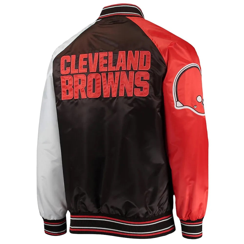 Starter Cleveland Browns Heavyweight Satin Jacket