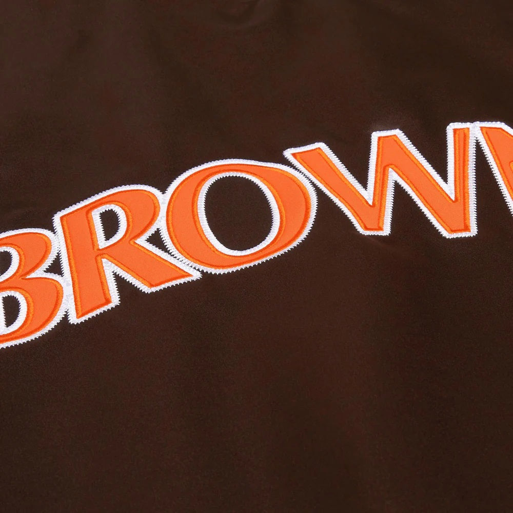 Starter Cleveland Browns Heavyweight Satin Jacket