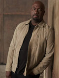 The Rookie S08 Promo Richard T. Jones Brown Jacket