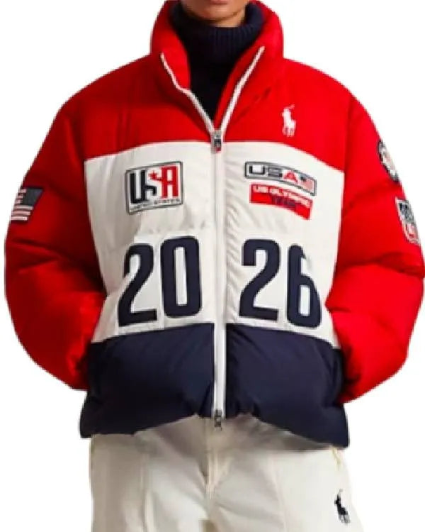 The Today Show Carson Daly Team USA Puffer Jacket