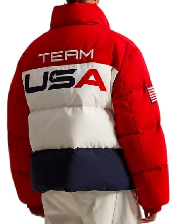 The Today Show Dylan Dreyer Team USA Puffer Jacket