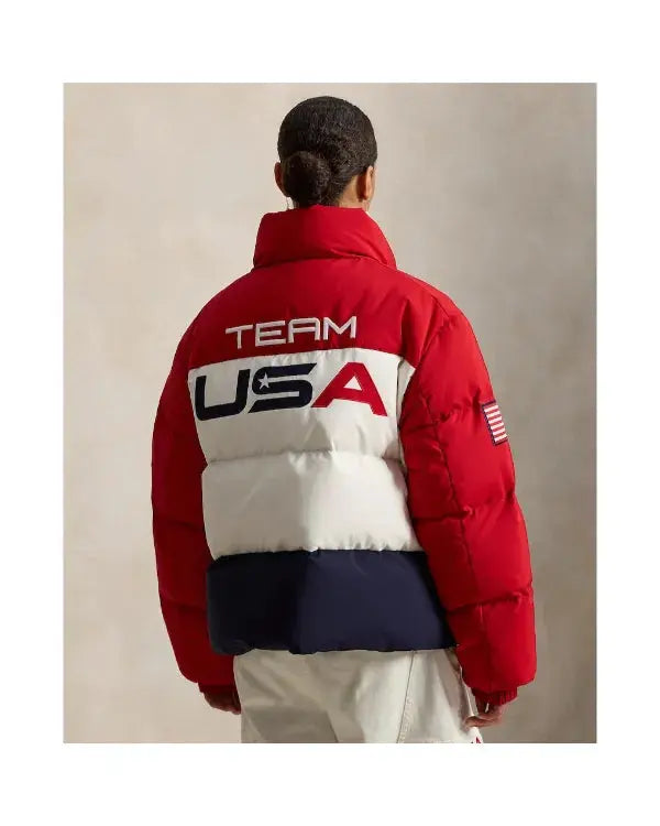 The Today Show Sheinelle Jones Team USA Closing Ceremony Jacket